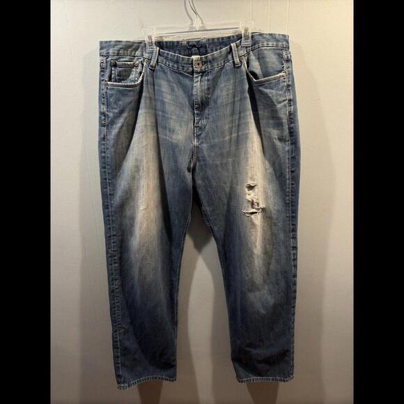 Lucky Brand Other - Mens Lucky Brand Distressed Jeans, Size 42X31 Blue. Casual / Night Out Look Good